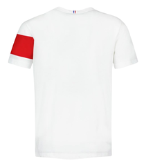 Теннисная футболка Le Coq Sportif TRI Tee Short Sleeve N°1 SS23 - new optical white