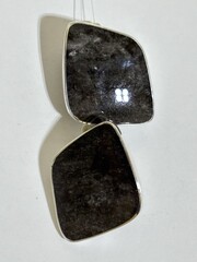 Панно (серьги из серебра)