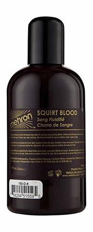 MEHRON Искусственная кровь для брызг Squirt Blood- Dark Venous 9 oz. (темная венозная), 266 мл