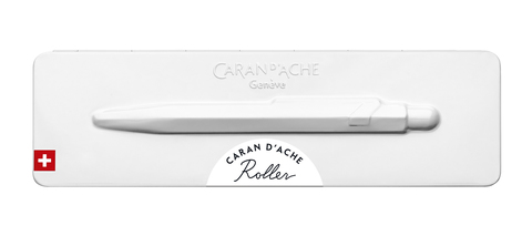 Ручка-роллер Caran d’Ache Office 849, Silky White (846.502)