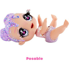 Блестящая Малышка Лила Вилдбум Glitter Babyz 28 см