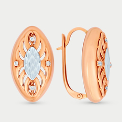 Серьги золотые