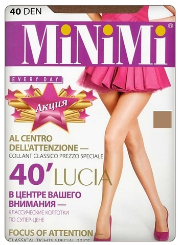 Lucia 40 колготки daino 4 (Minimi)