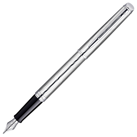 Ручка перьевая Waterman Hemisphere Deluxe Metal CT, F (S0921010)