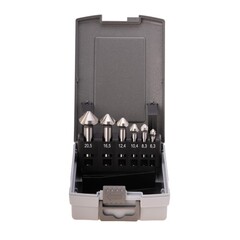 Набор зенковок 90° 6,3-20,5мм DIN335C 3z HSS 6шт Ruko 102152RO