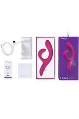 Фиолетовый вибратор-кролик We-Vibe Nova 2 - 20,5 см. - 