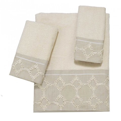Полотенце 41х76 Avanti Williamsberg Keswick слоновой кости