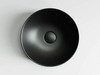 Умывальник чаша накладная круглая (Чёрный Матовый) Element 355*355*125мм Ceramica Nova CN6007