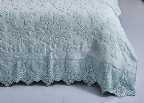 Покрывало 150x200 Sofi De MarkO Сюзанна светло-зеленое