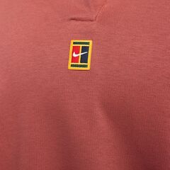 Женская теннисная толстовка Nike Court Dri-Fit Heritage Tennis Polo - canyon rust