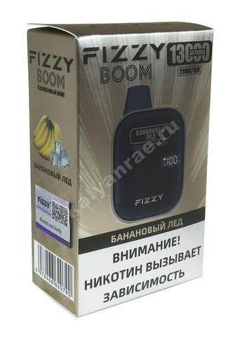 Fizzy Boom Банановый Лед 13000 затяжек