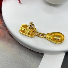 Серьги CHANEL с подвесками в винтажном стиле