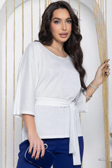 Блуза Праздник души (белая) Б12133 LT Collection