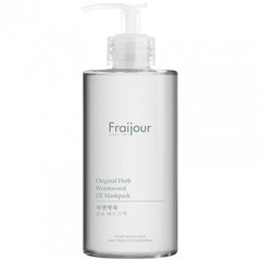 Evas Fraijour Original Herb Wormwood O2 Maskpack очищающая кислородная пузырьковая маска с AHA- и BHA-кислотами