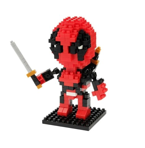 Education toys Deadpool || Конструктор из наноблоков Дэдпул