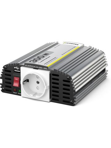 Инвертор Pitatel KV-M300U.24 (24V\220V, модифицированный синус, 300W)