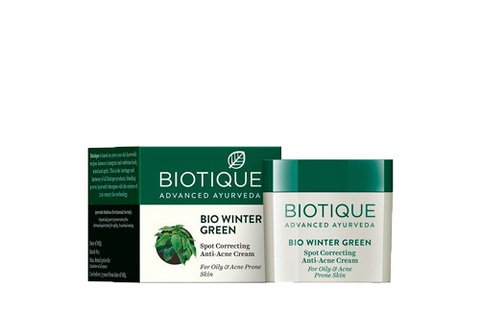 Крем для лица против угрей и прыщей BIO, 15г