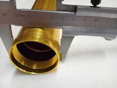 Внешний стакан пера вилки для Honda CBR 600 RR 2007-2012. Золотой