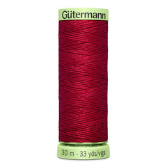 Нить Top Stitch 30/30 м для декоративной отстрочки, Gutermann, 384 малиновый щербет