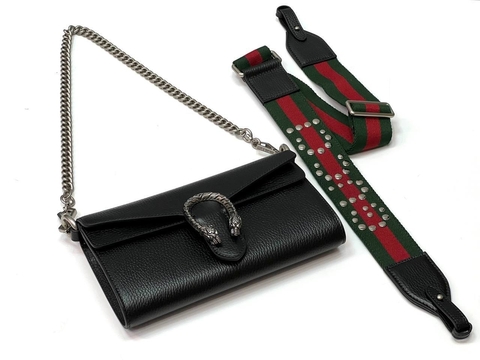 Маленькая сумка на плечо Gucci Dionysus черный