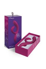 Фиолетовый вибратор-кролик We-Vibe Nova 2 - 20,5 см. - 