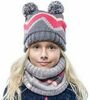 Картинка шарф-труба Buff neckwarmer knitted polar Arild Grey - 2