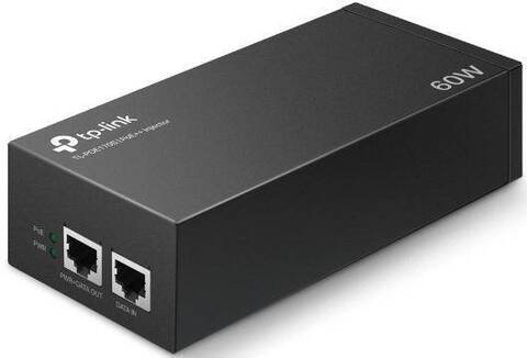 TP-Link POE170S, Инжектор PoE++  802.3bt/at/af, бюджет PoE 60 Вт