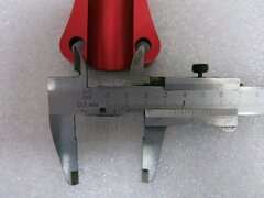 Крепление руля красное 35x95 для мотоцикла