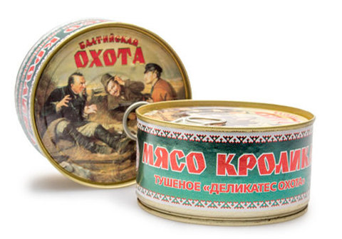 Тушеное мясо кролика МКК Балтийский, 325г