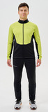 Тренировочная куртка Nordski Advance Lime/Black мужская