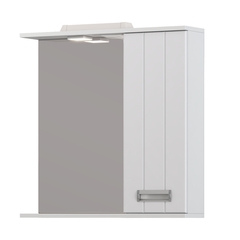 Шкаф навесной с зеркалом Diana 700 (правый) со спотом