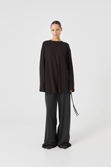 Лонгслив с завязками