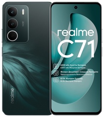 Смартфон Realme C71 6 ГБ/128 ГБ зеленый