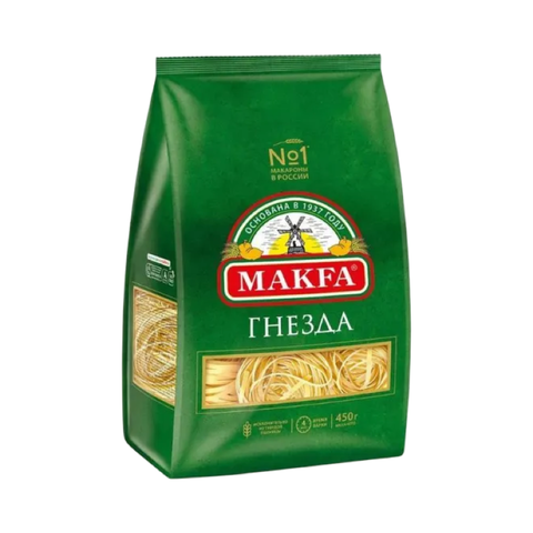 Макфа Феттучини Гнезда 450г