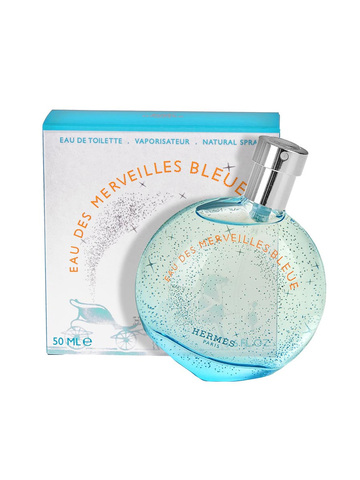 HERMES EAU DES MERVEILLES Bleue lady 50ml edt