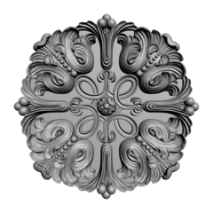 Силиконовый молд Розетка № 5-б (