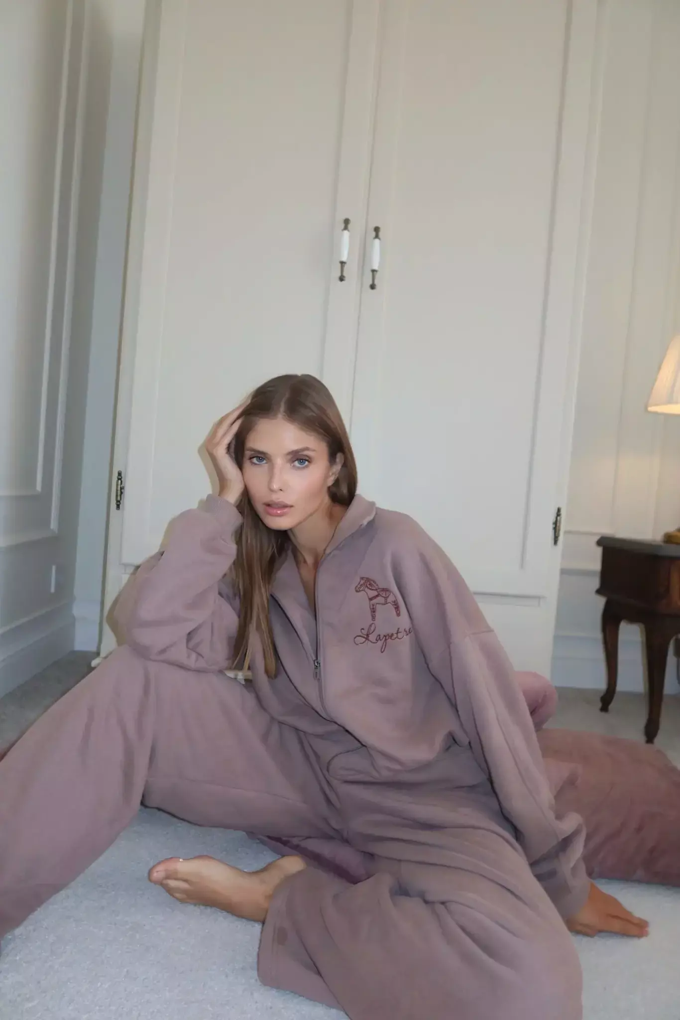 Спортивный костюм, Пудровый