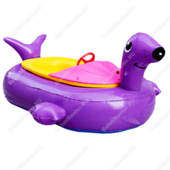 Электрическая бамперная лодка «Морской котик» на часовом механизме