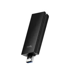 USB-адаптер Cudy WU6500 Wi-Fi 7 BE6500 с высоким коэффициентом усиления, 2,4/5/6 ГГц, до 6452 Мбит/с, USB 3.0