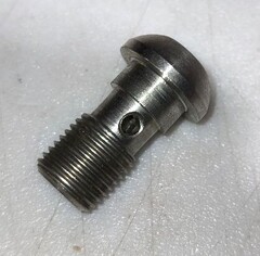 Болт переднего тормозного шланга 10*1.0 мм / Suzuki / Yamaha / Kawasaki