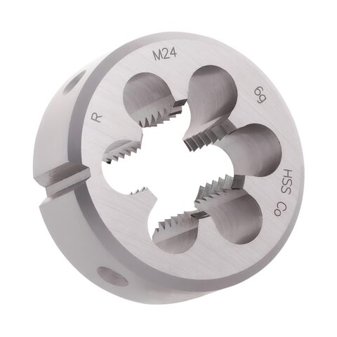 Плашка М24х3,0 DINEN22568 HSSE 6g 55х22мм Ruko 237240E