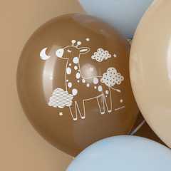 К512 12''/30 см, Любимые зверята, Ассорти, пастель, 2 ст, 25 шт.