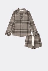 Пижама женская с шортами ARUELLE ELODY | Мокка