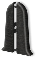 Торцевые (пара) для плинтуса 70мм "Идеал Классик", 302 Венге черный