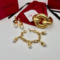 Браслет-цепь SCHIAPARELLI TOOTH с подвесками зубы