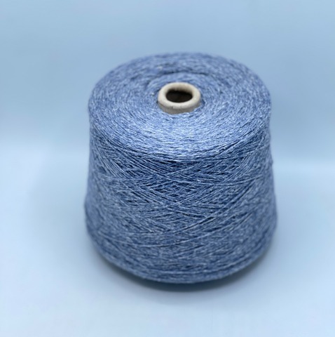 Filati Vinezia, Selene, 2/700 350м. 70% Меринос, 20% Шелк,10% Лен, Синий мрамор, 37593