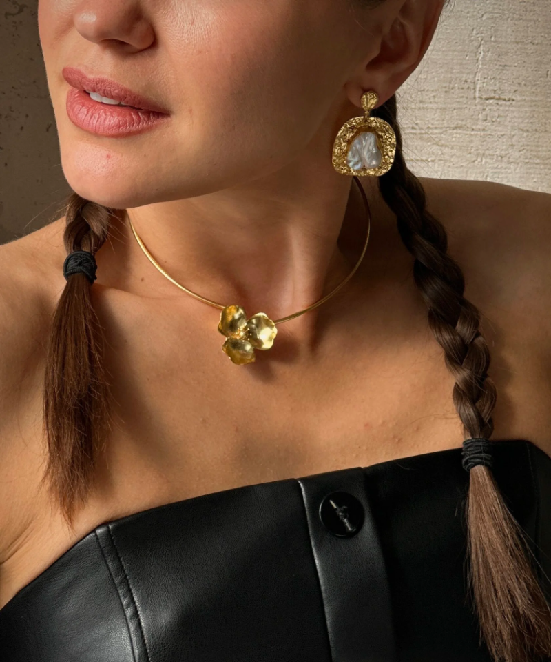 Чокер Трехлистник