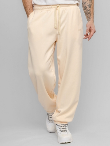 Брюки спортивные, мужские, цвет "Кремовый мёд"