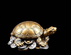 Силиконовый молд Черепаха фен-шуй