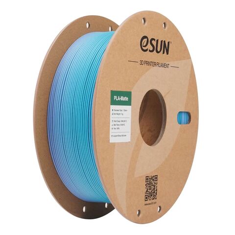 Пластик для 3D-печати eSUN PLA-Matte Rainbow, 1,75 мм, 1 кг, океан, PLA-MTRB175O-OC1P1